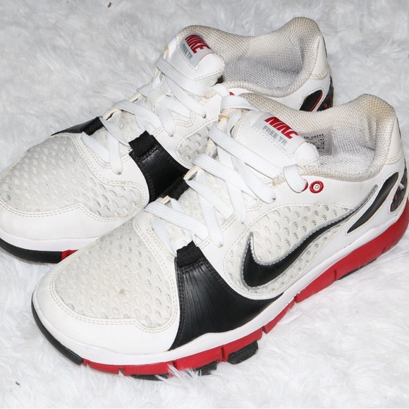 Nike Free TR Flywire White Black Red Training Shoes Mens Size 8 Athletic Gym main image 10